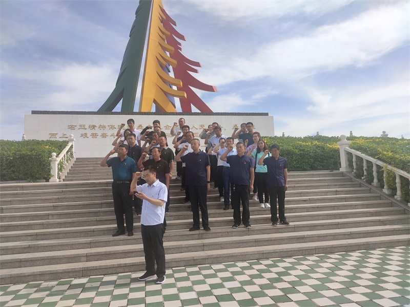 山西省山阴农牧场开展纪念中国共产党成立99周年活动