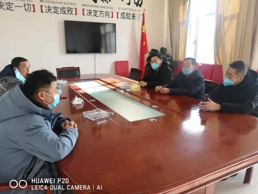 山阴农牧场疫情防控工作.组检查督导驻场企业