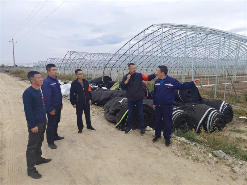 山西省山阴农牧场 国庆期间对各项工作进行检查督导